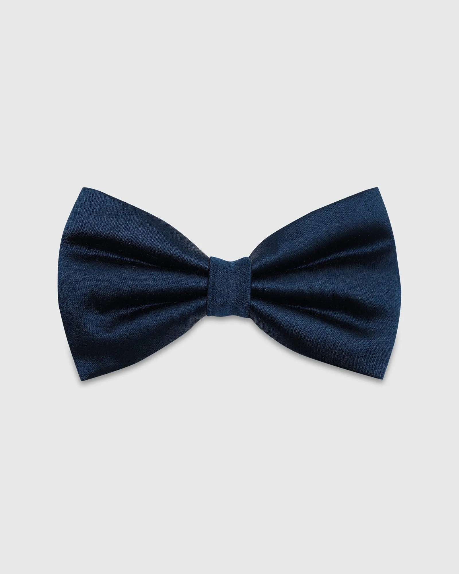 Navy Solid Bow Tie - Tarmar