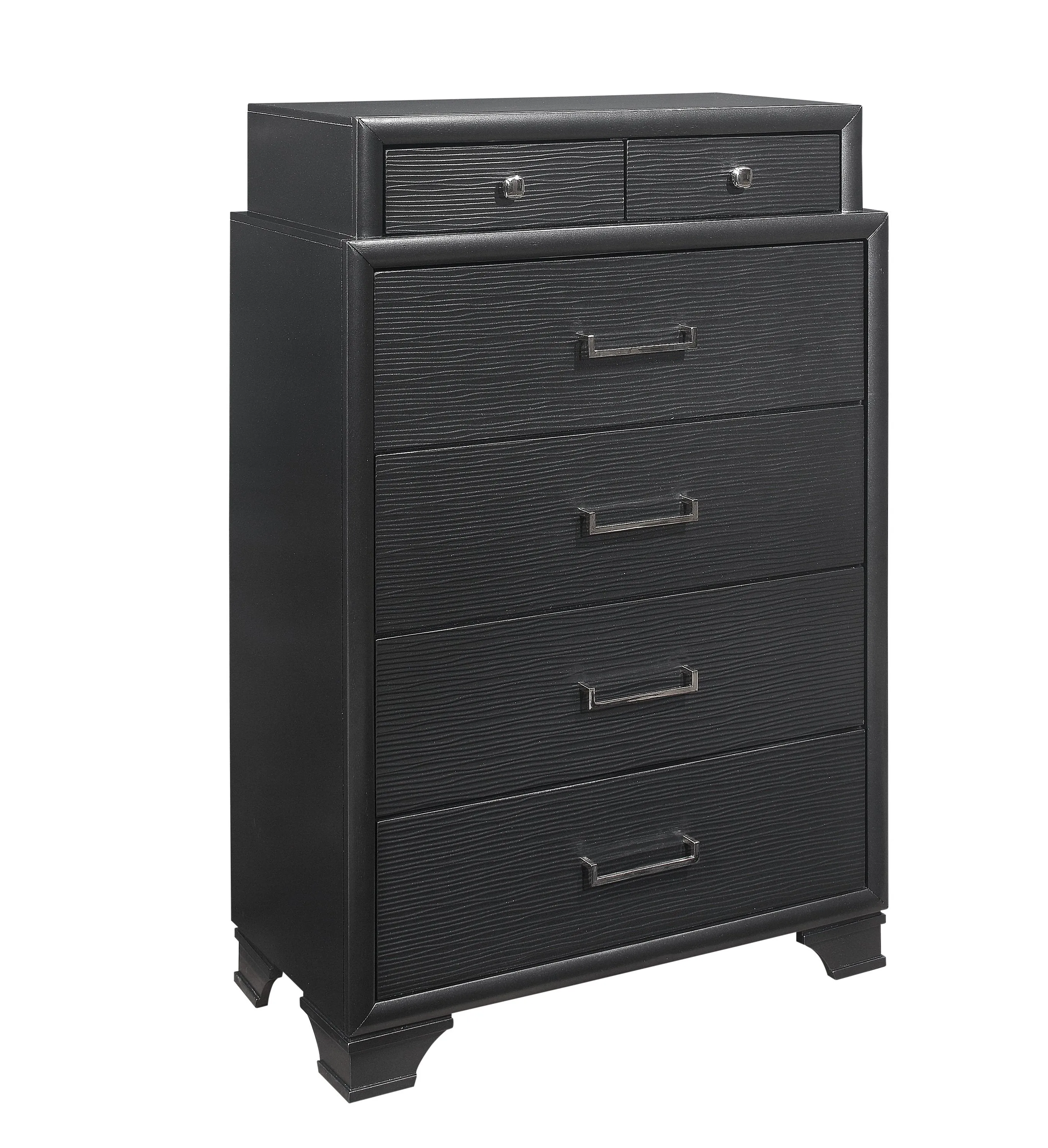 Nigave Dark Grey Drawer Chest