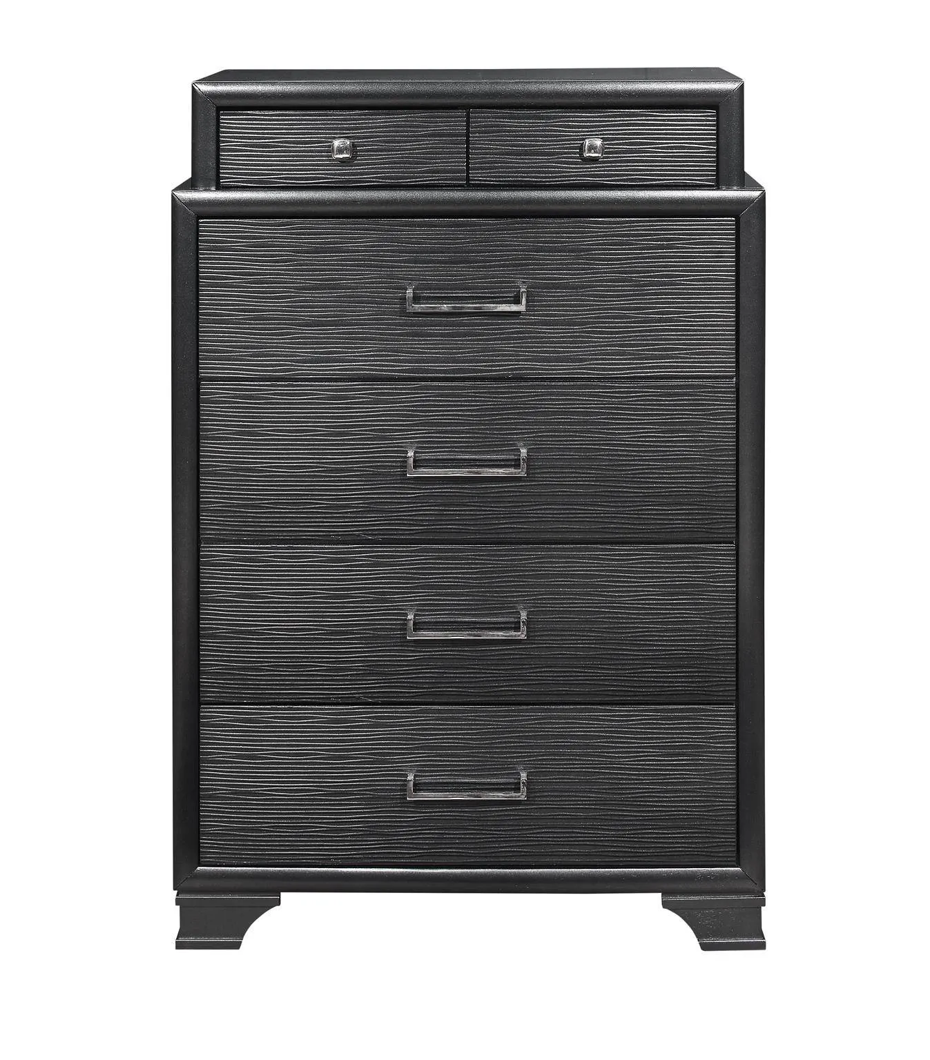 Nigave Dark Grey Drawer Chest