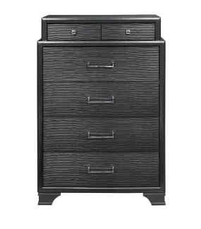 Nigave Dark Grey Drawer Chest