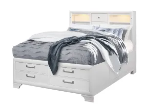 Nigave White Full Bed