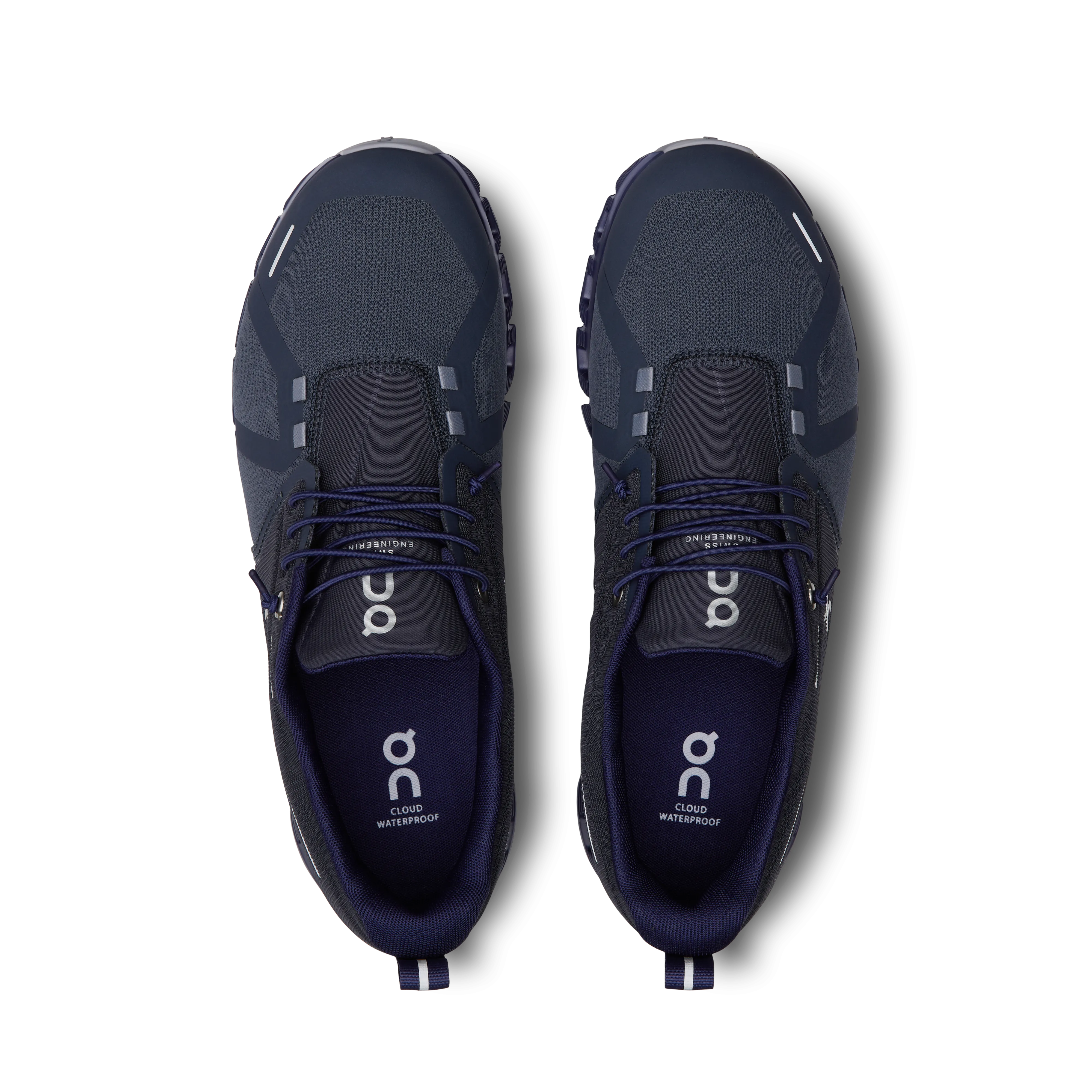 On Running Men's Cloud 5 Waterproof Shoes - Navy / Ink