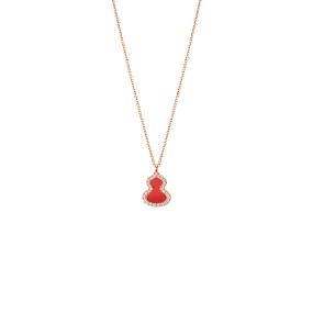 Petite Wulu Necklace Red Agate