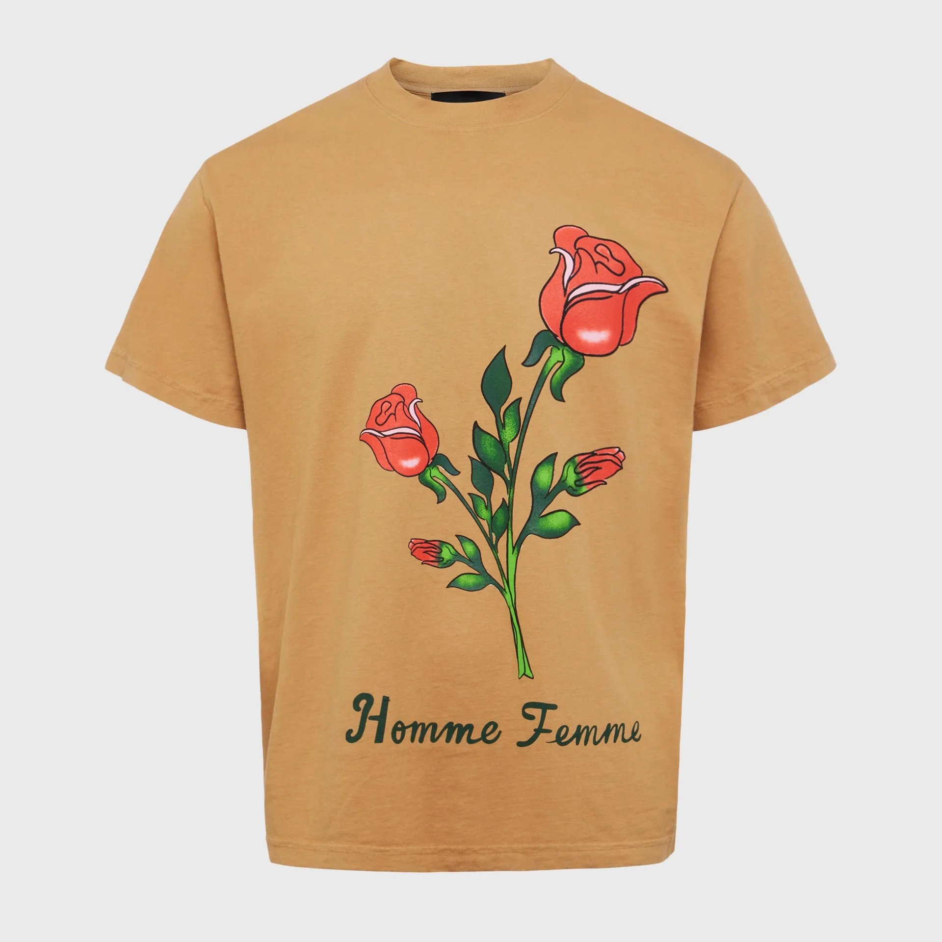 Poetry Tee Brown