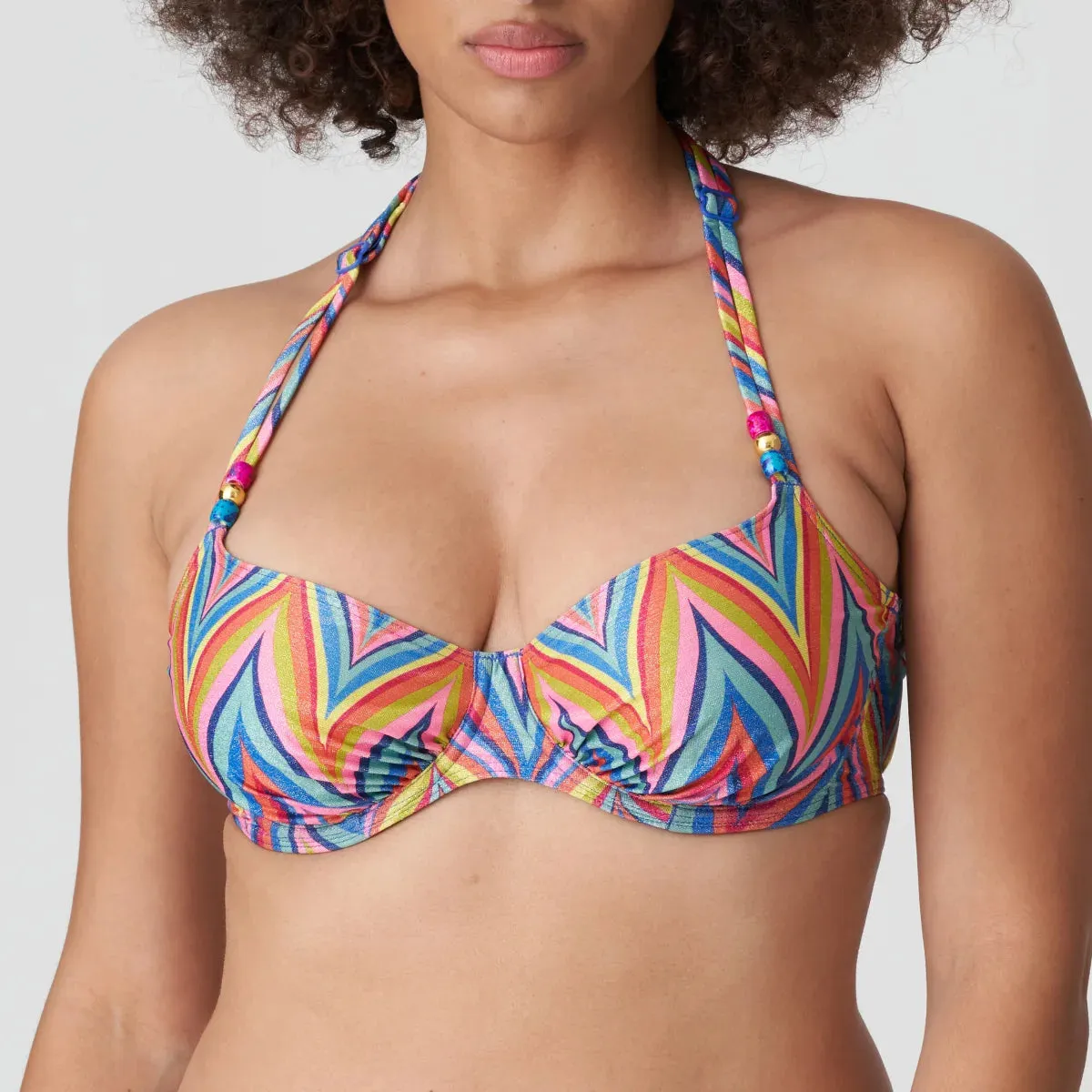 Primadonna Swimwear - Kea Full Cup Wired Bikini Top 4010810 - Rainbow Paradise