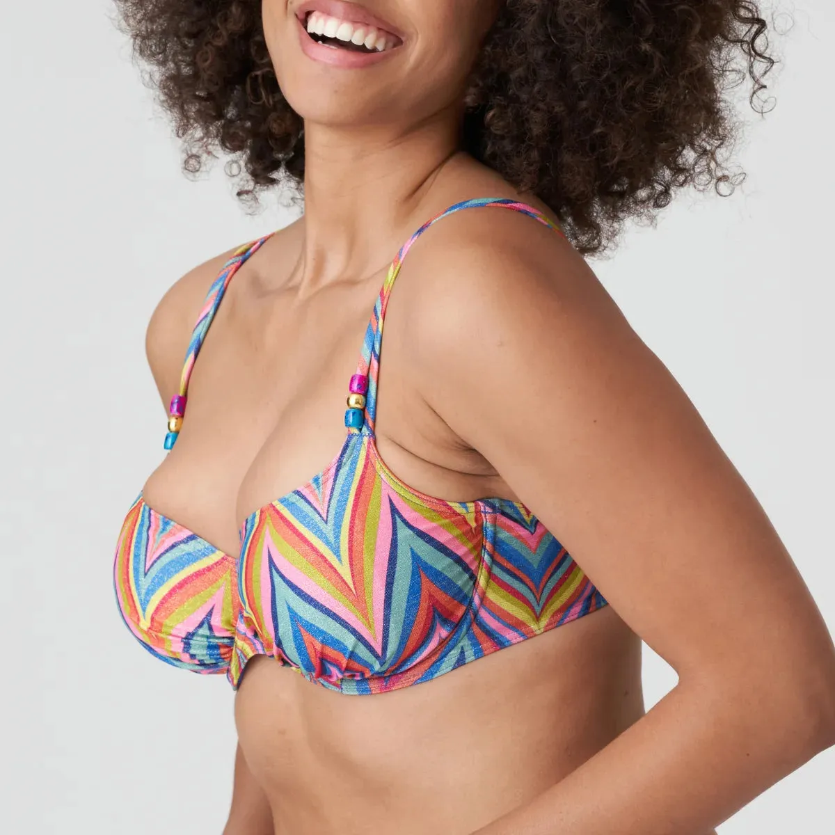 Primadonna Swimwear - Kea Full Cup Wired Bikini Top 4010810 - Rainbow Paradise