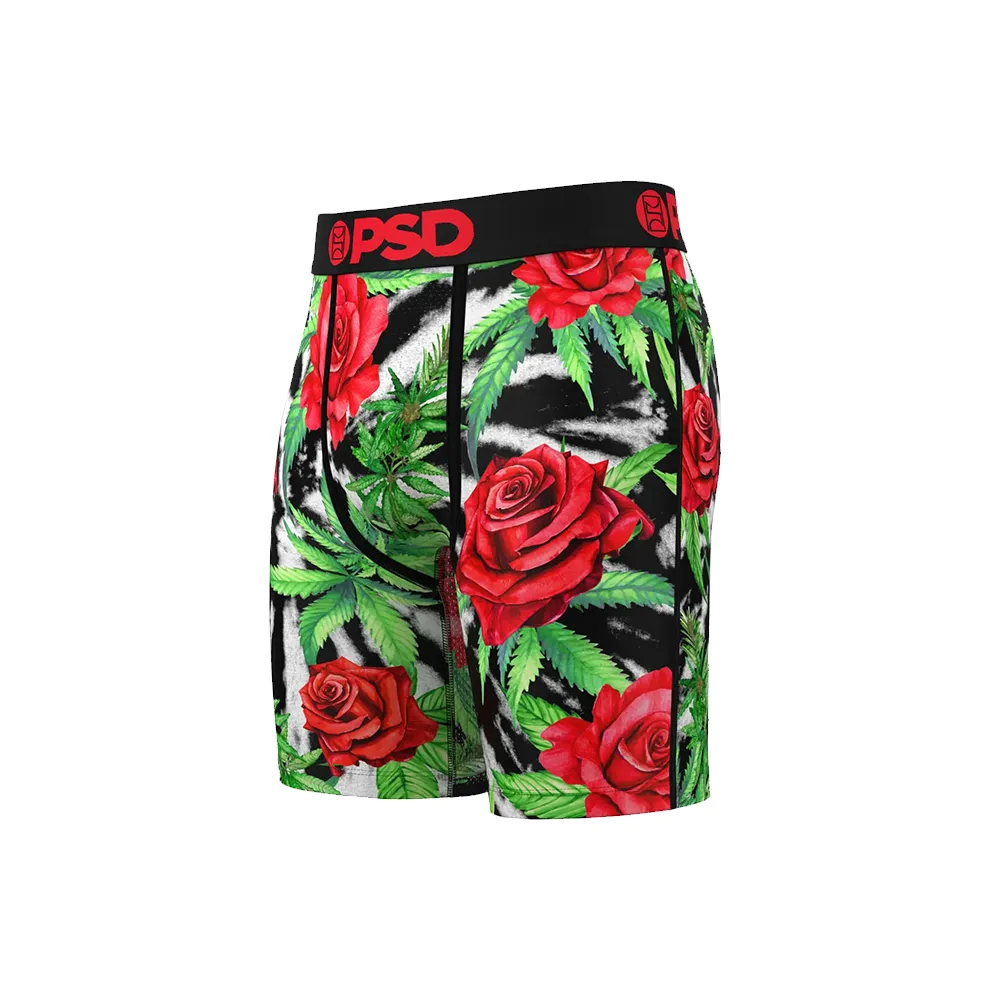 Red Rose Buds Boxer Briefs