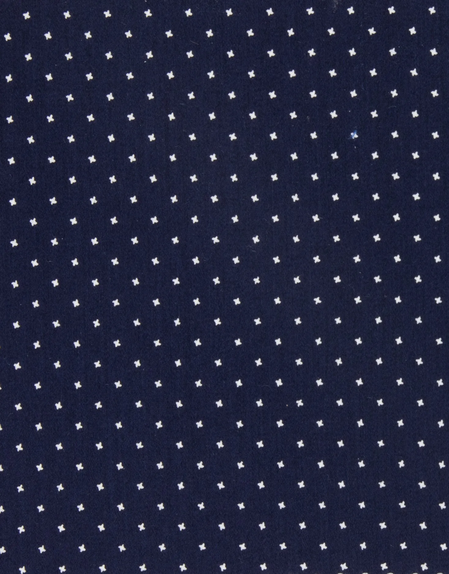 Sinatra Navy & White Dot Shirt