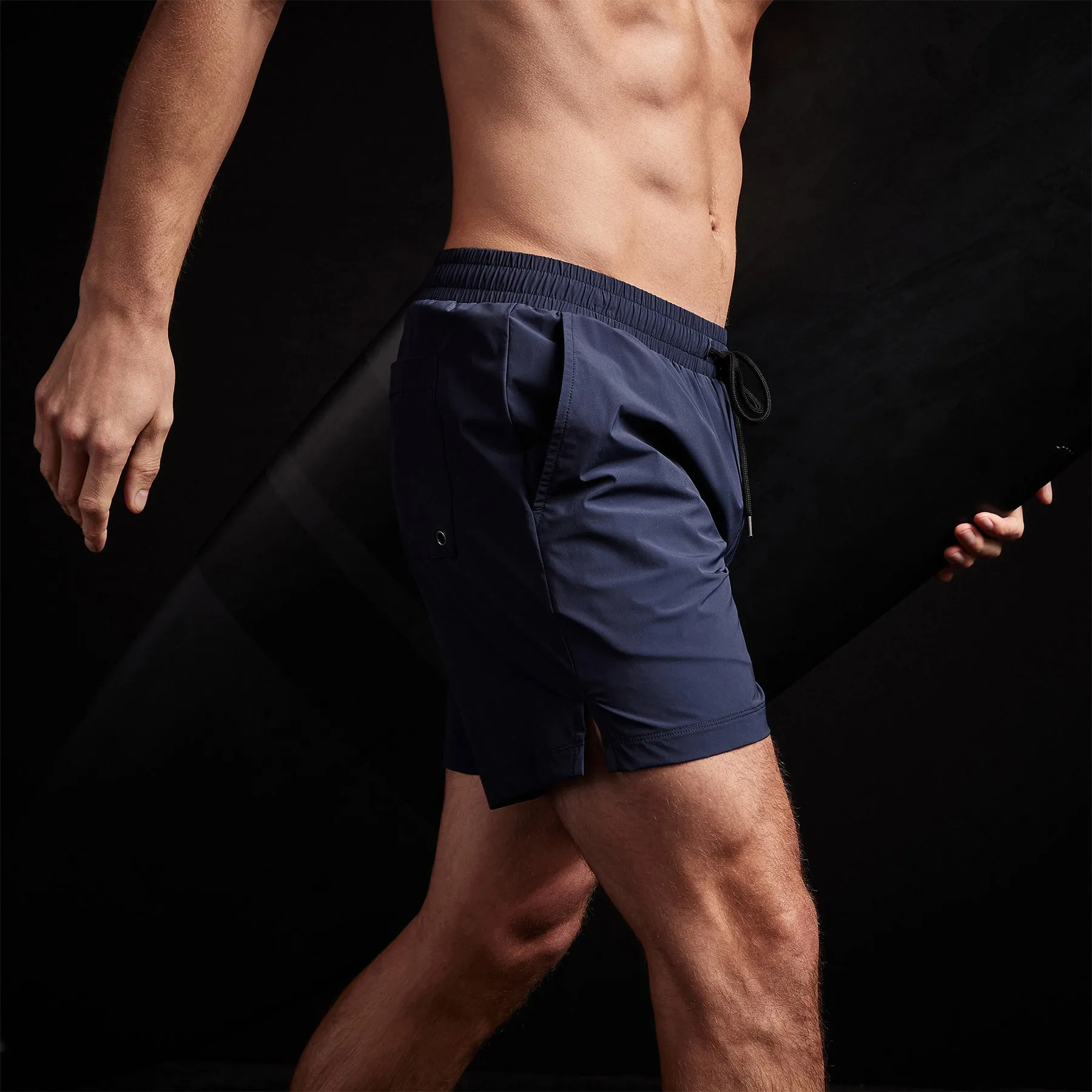 Split Hem Boardshort - True Navy