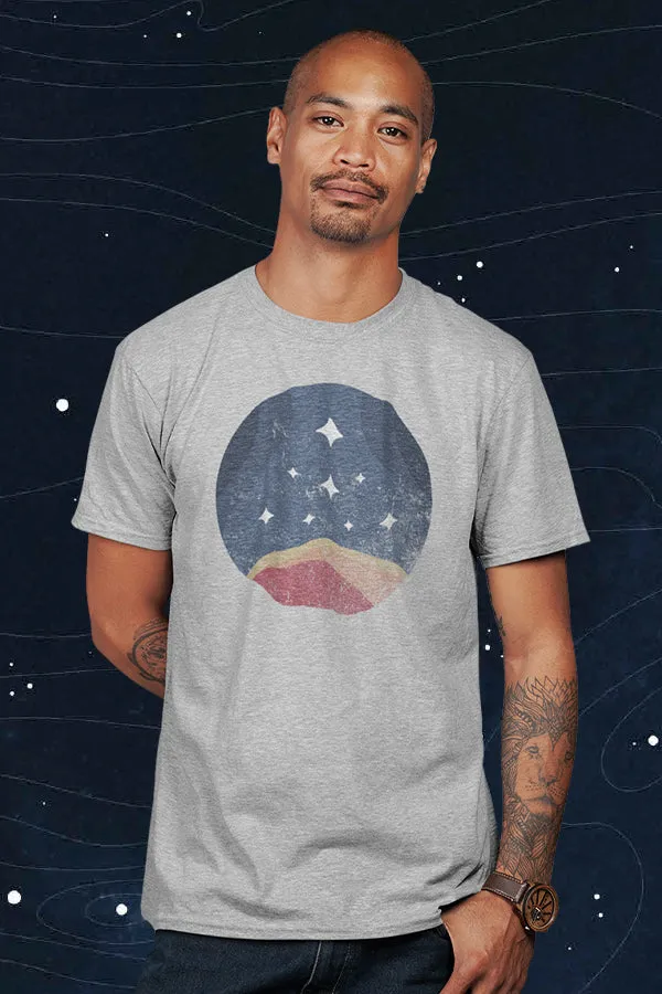 Starfield Retro Constellation Tee - Gray