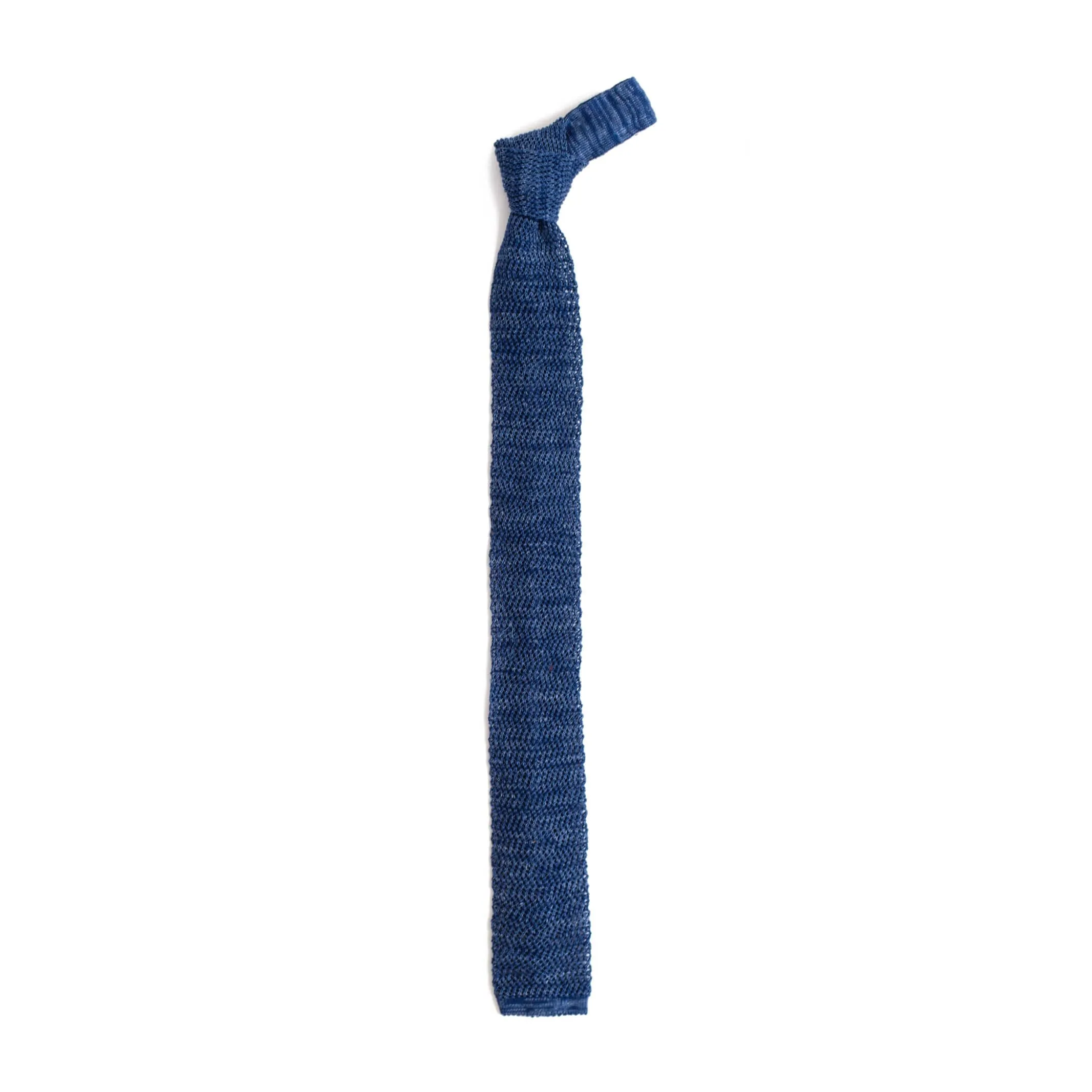 The Blue Woodmere Knit Tie