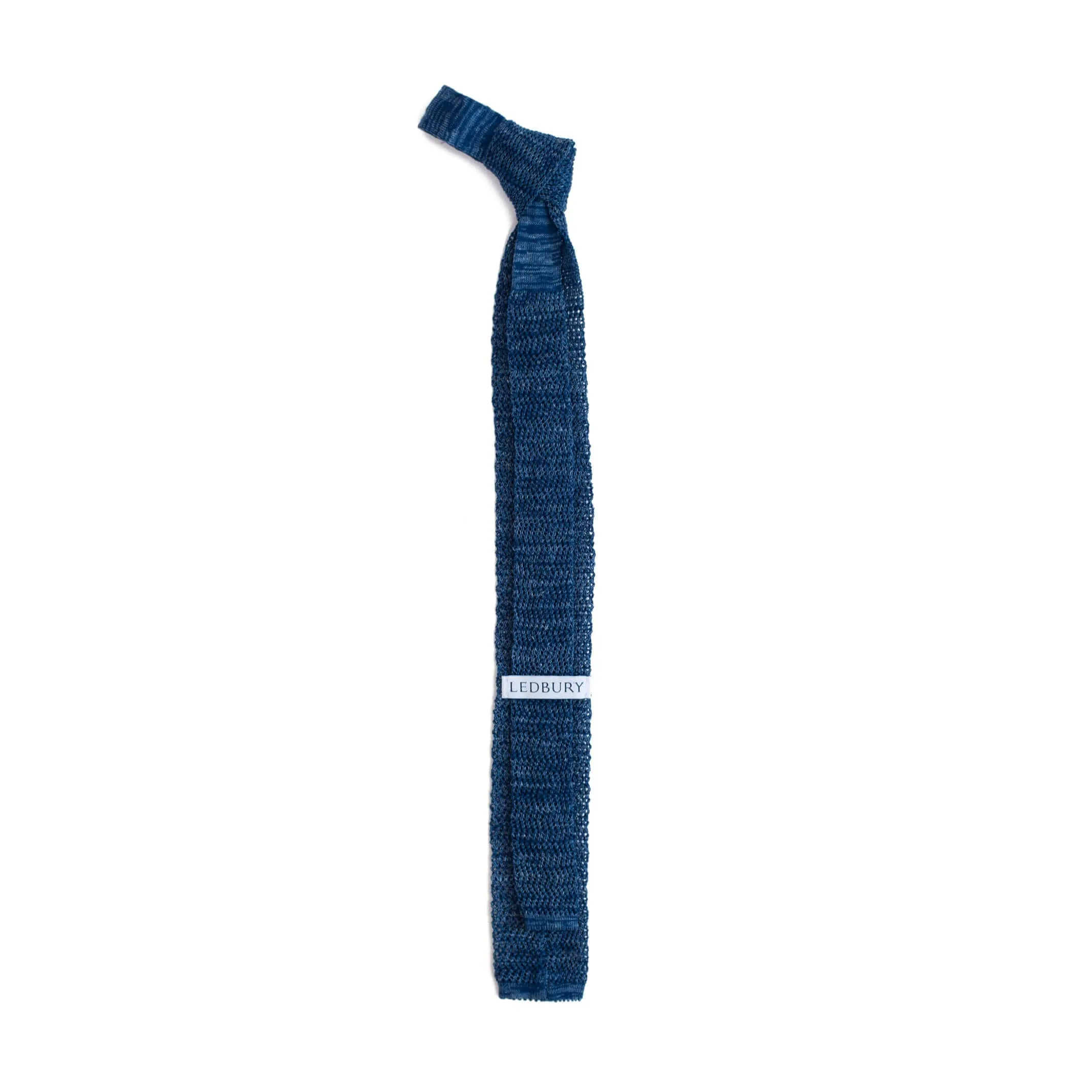 The Blue Woodmere Knit Tie