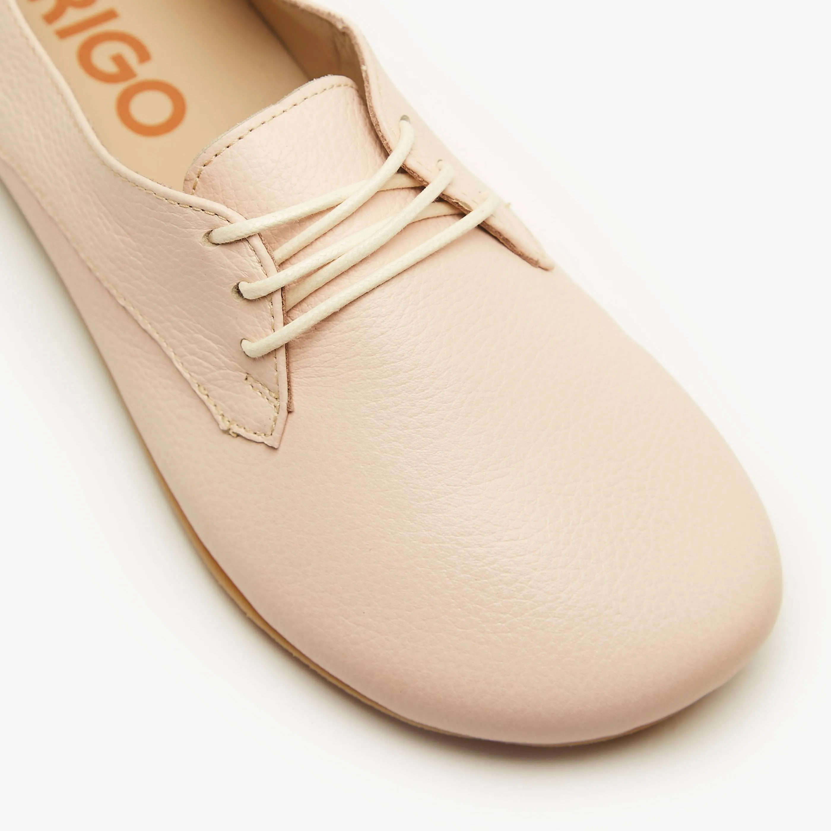 The New Derby - Final Sale | Natural Leather Women