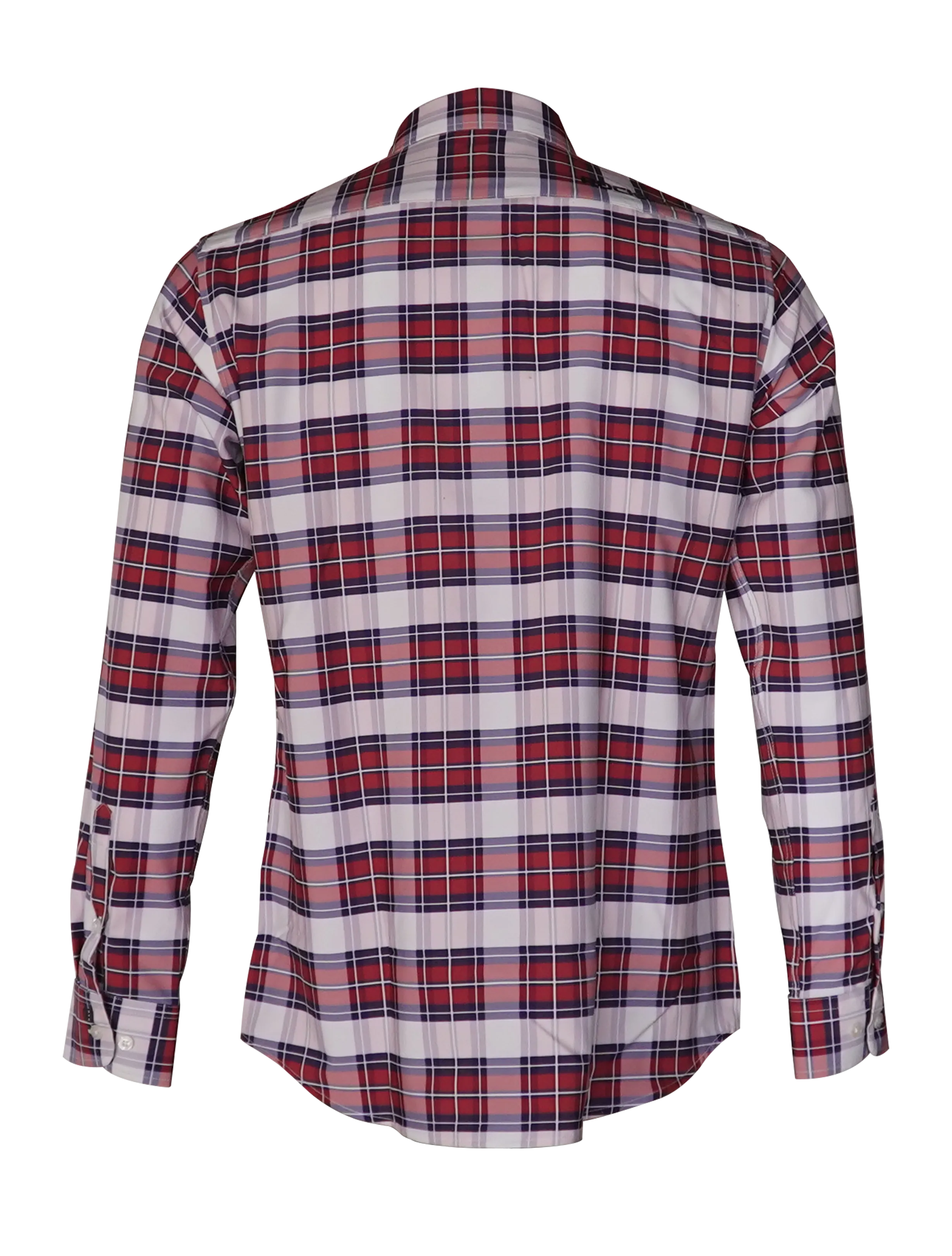 The Titan - Red/White/Blue Pattern Long Sleeve