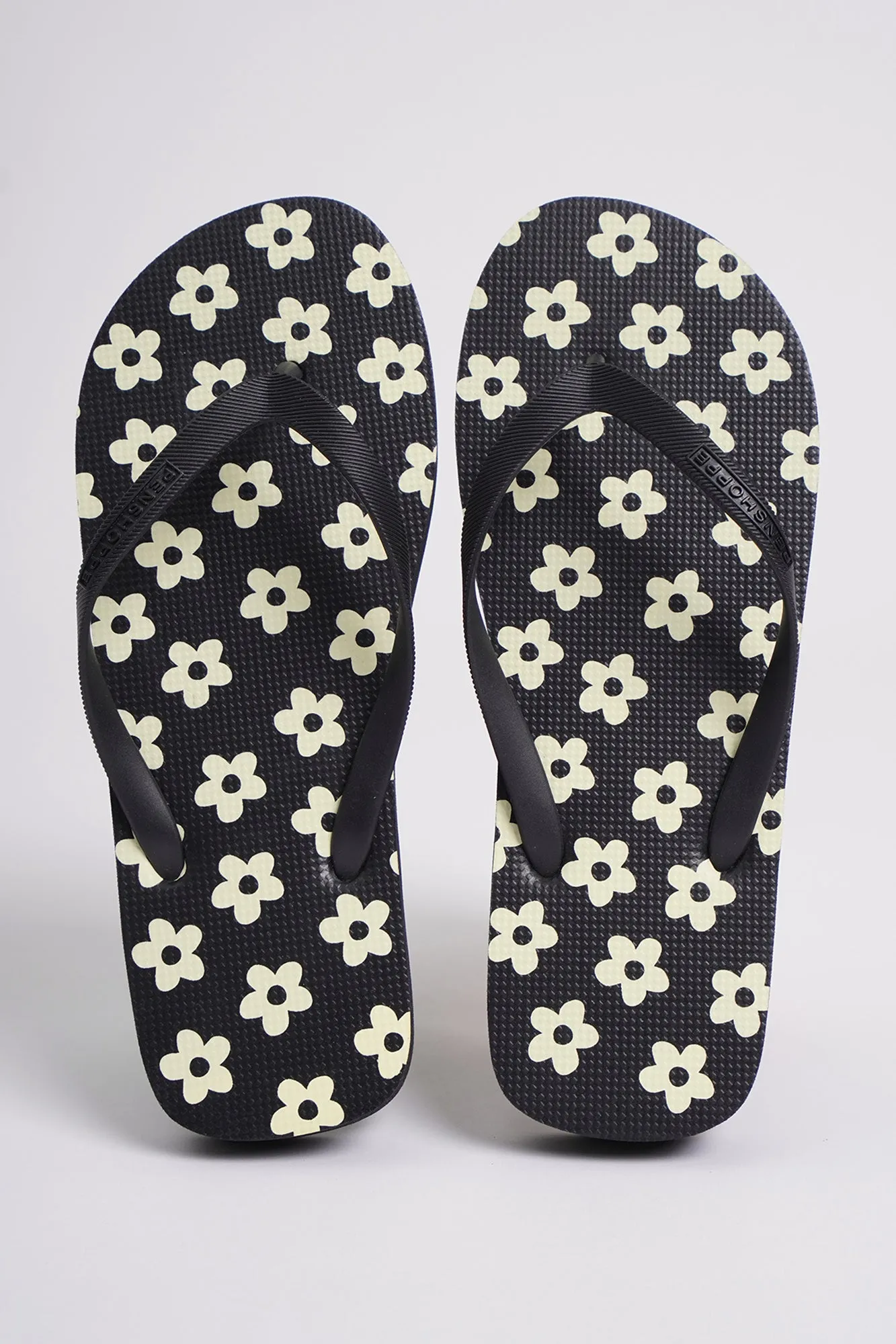 Women's All Over Printed Platform Flip Flops