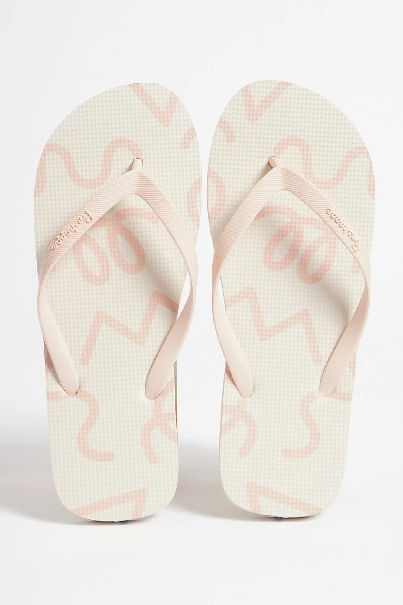 Women's All Over Printed Regular Two-Tone Flip Flops