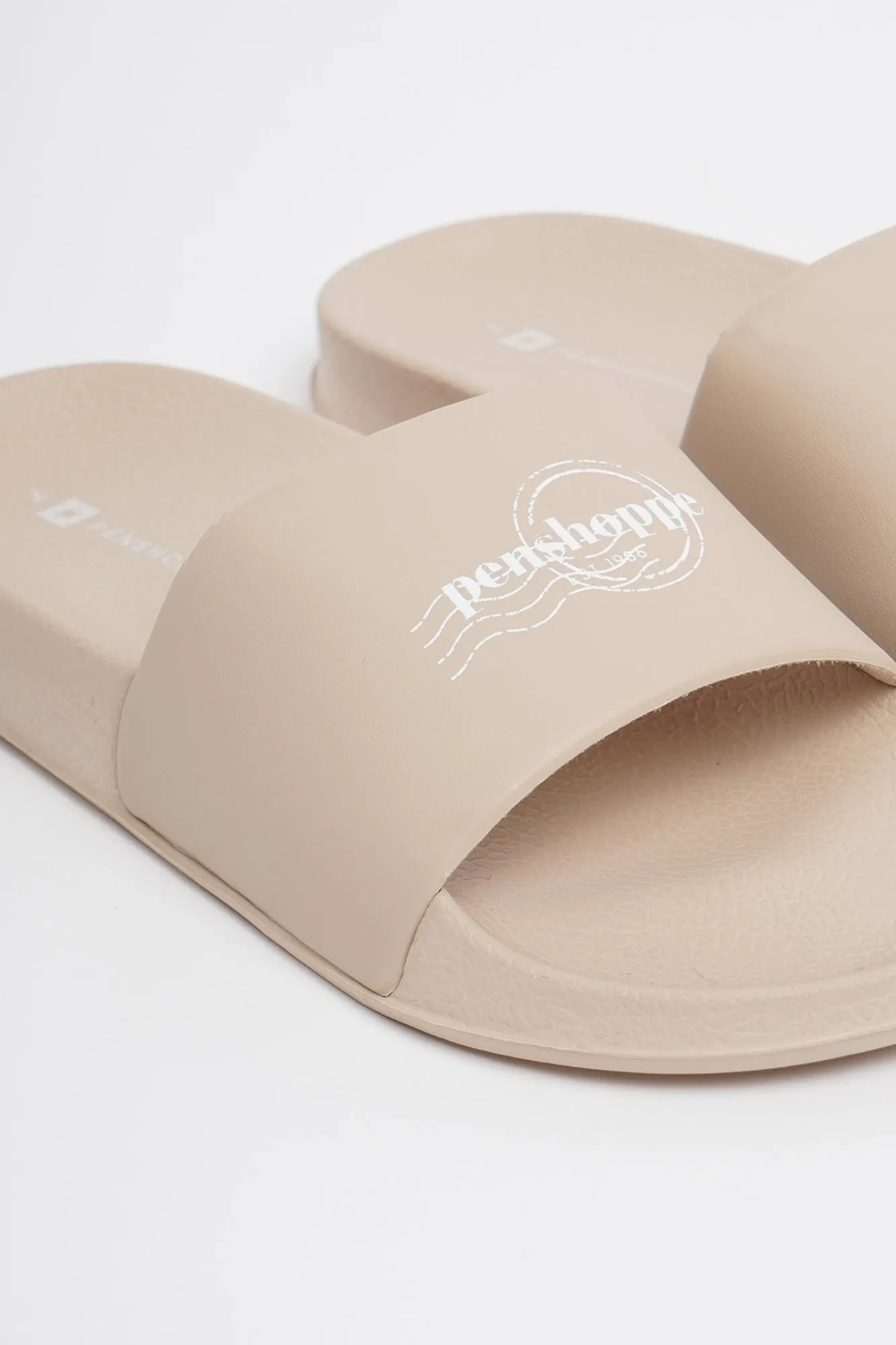 Women's All Rubber Regular Branding Slides