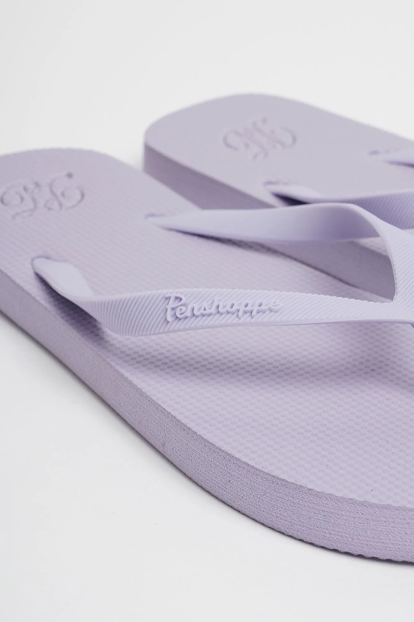 Women's Regular Two-Toned Flip Flops with Debossed Branding