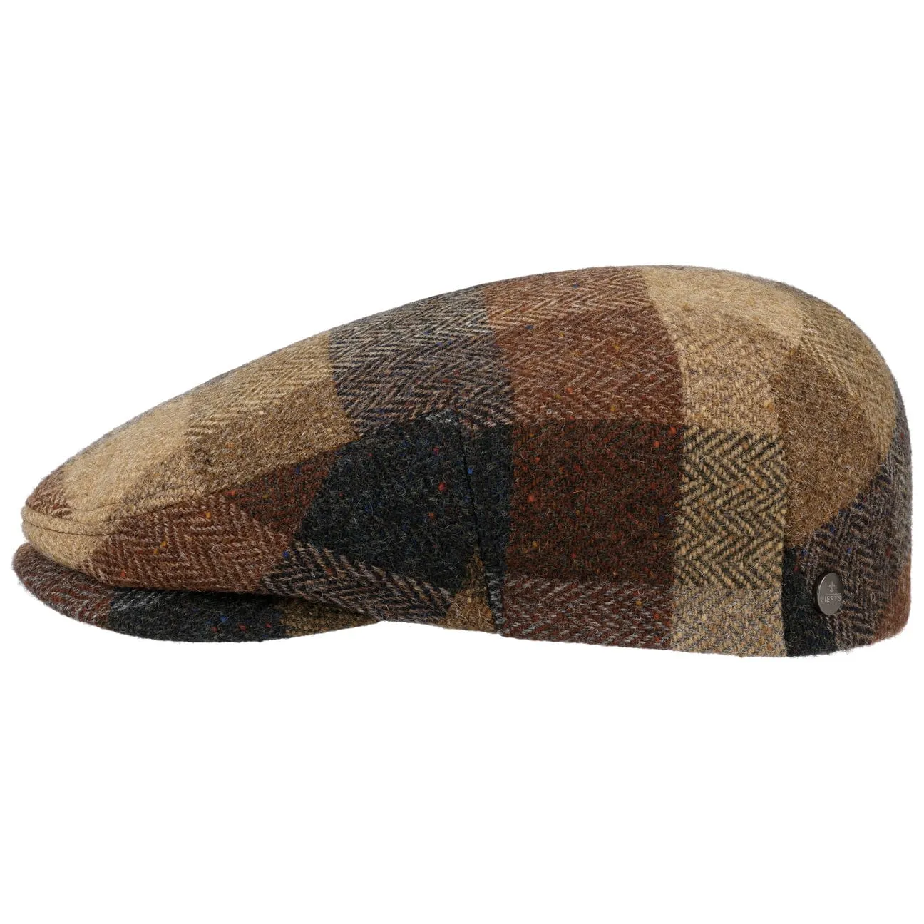 Zachery Virgin Wool Flat Cap by Lierys