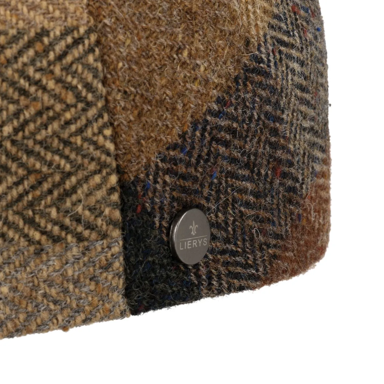 Zachery Virgin Wool Flat Cap by Lierys